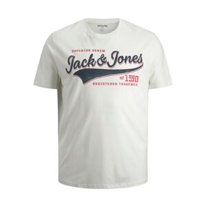 Jack & Jones Plus Tričko  námornícka modrá / červená / biela