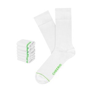 CHEERIO* Ponožky  biela