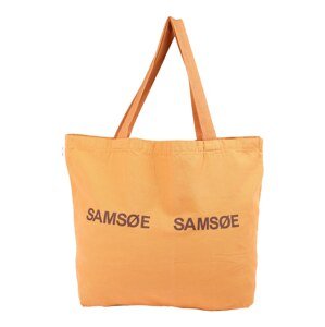 Samsoe Samsoe Shopper 'Frinka'  oranžová / baklažánová