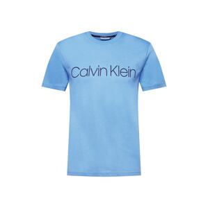 Calvin Klein Tričko  svetlomodrá / námornícka modrá