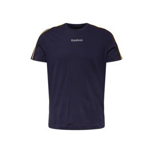 Reebok Sport Funkčné tričko  námornícka modrá / žltá / biela