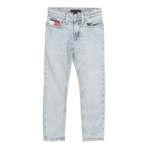 TOMMY HILFIGER Jeans 'SCANTON'  svetlomodrá / ohnivo červená / biela / tmavomodrá