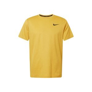 NIKE Funkčné tričko  žltá / čierna