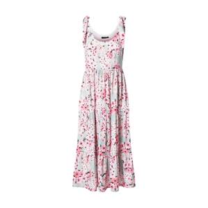 Trendyol Letné šaty  ružová / azúrová / biela