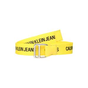 Calvin Klein Jeans Opasky  žltá / čierna