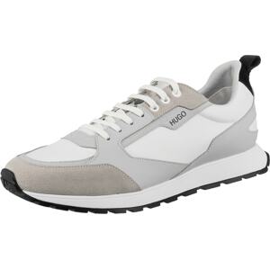 HUGO Sneaker 'Icelin'  svetlosivá / biela / sivobéžová / čierna