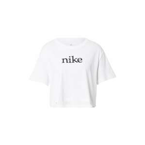 Nike Sportswear Tričko  biela / čierna / svetlofialová