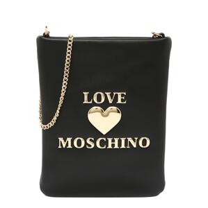 Love Moschino Smartphonehülle  čierna / zlatá
