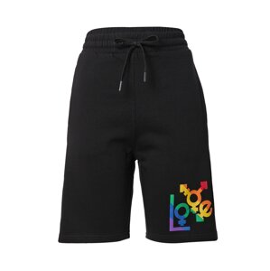 Hummel Športové nohavice  čierna / zmiešané farby