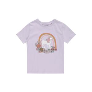 Cotton On T-Shirt 'PENELOPE'  fialová / biela / ružová / hrdzavo červená / svetlomodrá
