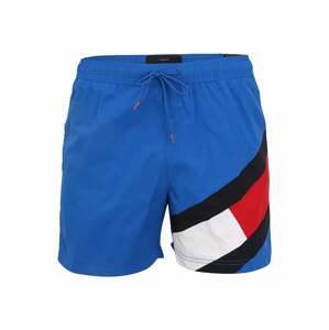 Tommy Hilfiger Underwear Plavecké šortky  kráľovská modrá / tmavomodrá / biela / červená