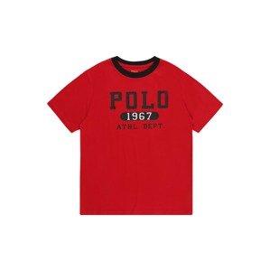 Polo Ralph Lauren Tričko  červená / čierna / biela
