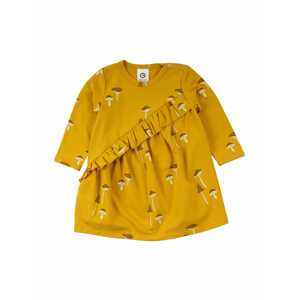 Müsli by GREEN COTTON Šaty  zlatá žltá / svetložltá / okrová