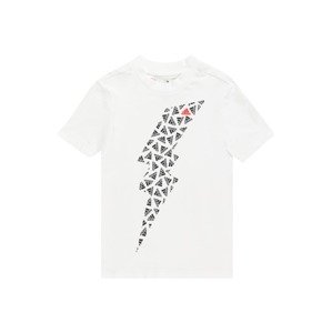ADIDAS PERFORMANCE Funkčné tričko  biela / čierna / svetločervená