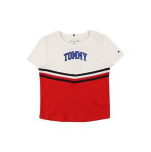 TOMMY HILFIGER Shirt  biela / modrá / námornícka modrá / červená