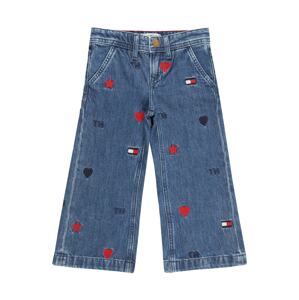 TOMMY HILFIGER Jeans  modrá denim / červená / tmavomodrá