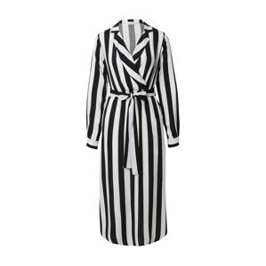 Guido Maria Kretschmer Collection Košeľové šaty 'Denise'  biela / čierna
