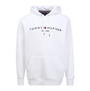 Tommy Hilfiger Big & Tall Mikina  biela / tmavomodrá / červená