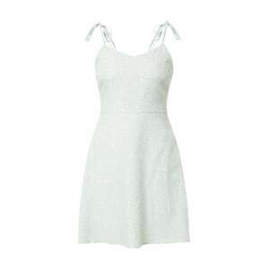 Daisy Street Letné šaty  pastelovo zelená / biela