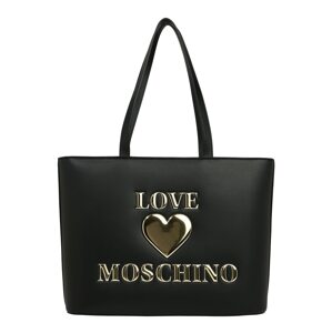 Love Moschino Shopper  čierna / zlatá
