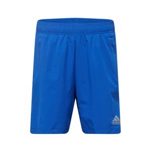 ADIDAS PERFORMANCE Športové nohavice  kráľovská modrá / biela / svetlosivá