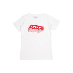 LEVI'S T-Shirt  biela / grenadínová