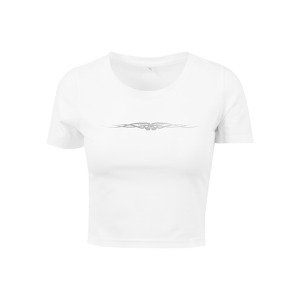 Merchcode Tričko  sivá / biela