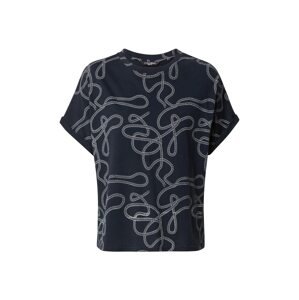 ZABAIONE T-Shirt 'Mercedes'  námornícka modrá / biela