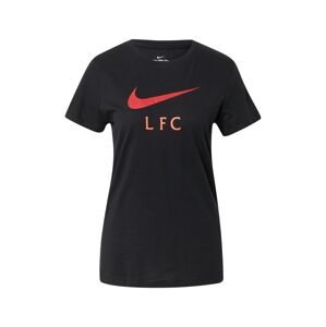 NIKE Funkčné tričko 'Liverpool FC'  čierna / svetločervená