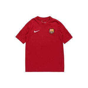 NIKE Funkčné tričko 'FC Barcelona'  karmínovo červená
