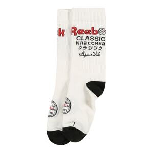 Reebok Classics Socken 'Roadtrip'  biela / čierna / červená