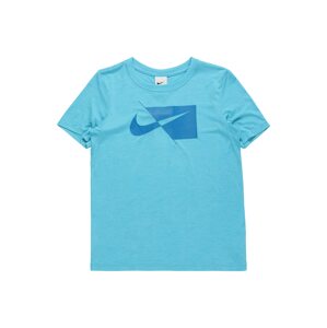 NIKE Funkčné tričko  tyrkysová / námornícka modrá