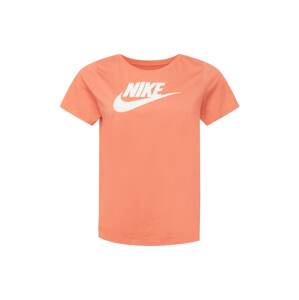 Nike Sportswear T-Shirt  koralová / biela
