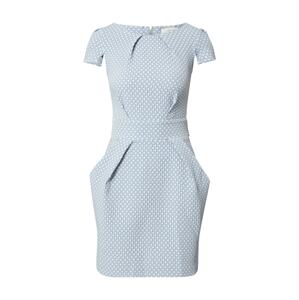 Closet London Puzdrové šaty  modrá / biela