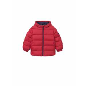 MANGO KIDS Zimná bunda 'America'  červená / tmavomodrá
