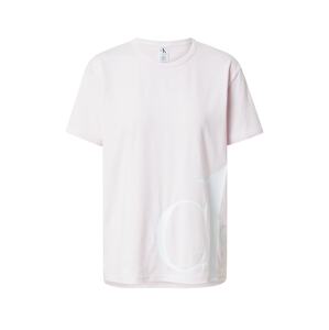Calvin Klein Underwear Tričká na spanie  biela / ružová