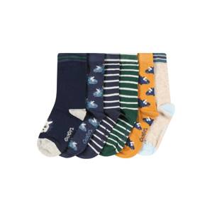 EWERS Ponožky 'Dino'  námornícka modrá / zelená / oranžová / béžová / zmiešané farby