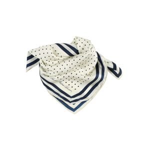 Lauren Ralph Lauren Látkové rúško 'KARA'  krémová / biela / námornícka modrá