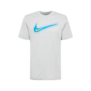 Nike Sportswear Tričko  svetlosivá / tyrkysová / limetková