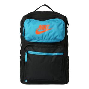 Nike Sportswear Batoh  čierna / tyrkysová / oranžová