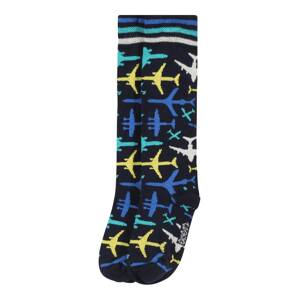 EWERS Ponožky  svetlomodrá / žltá / kráľovská modrá / tmavomodrá / biela