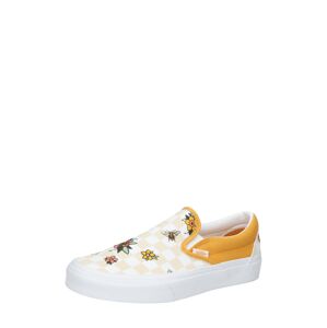 VANS Slip-on obuv 'UA Classics Slip-On'  biela / zlatá žltá / zmiešané farby