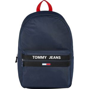Tommy Jeans Batoh 'Essential Contrast'  tmavomodrá / biela / červená