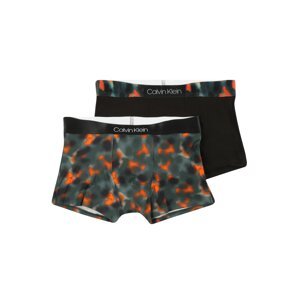Calvin Klein Underwear Nohavičky  čierna / oranžová / tmavozelená / biela / smaragdová
