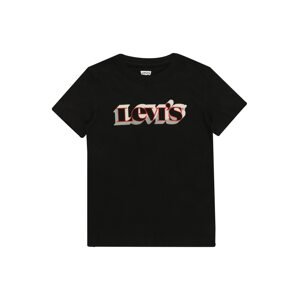 LEVI'S Shirt  čierna / červená / svetlosivá / béžová