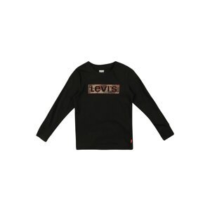 LEVI'S Shirt  čierna / kaki / červená
