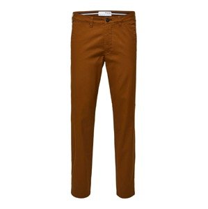 SELECTED HOMME Chino nohavice 'Miles'  karamelová
