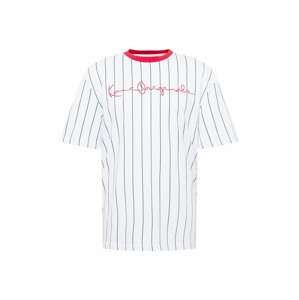 Karl Kani T-Shirt  biela / opálová / námornícka modrá / červená