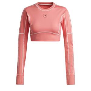 adidas by Stella McCartney Funkčné tričko  ružová / biela