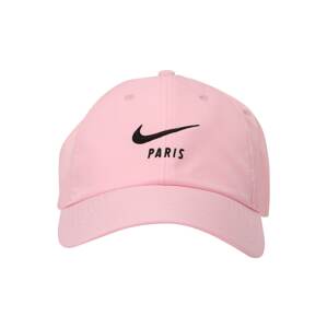 NIKE Športová šiltovka 'Paris Saint-Germain'  ružová / čierna